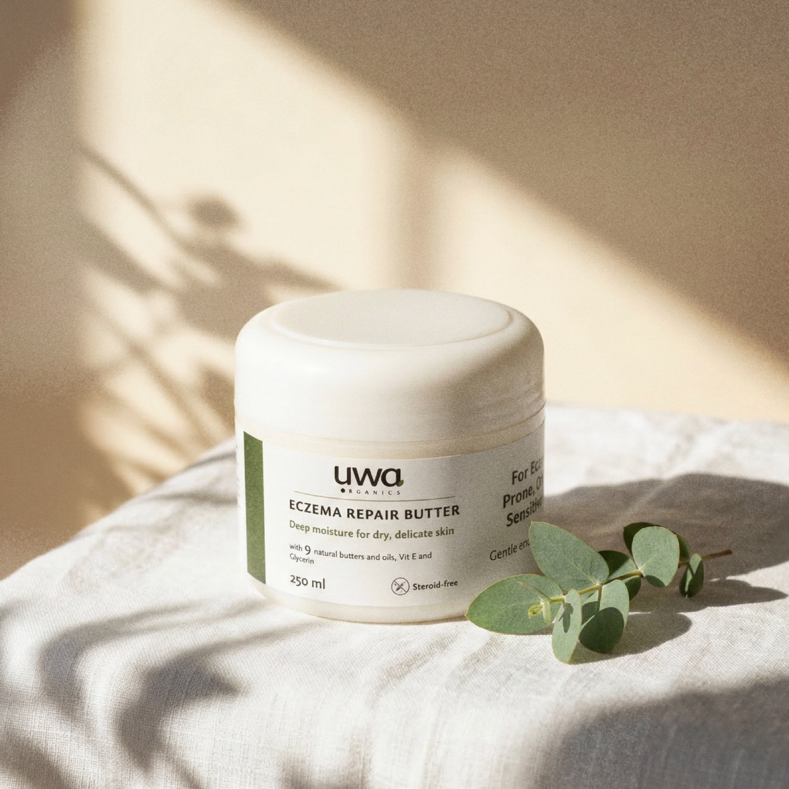 Soothing Body Butter, open jar
